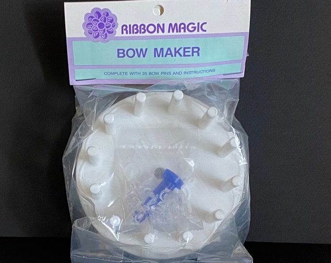 The Original Ribbon Magic Bow Maker Kit 25 Bow Pins Included