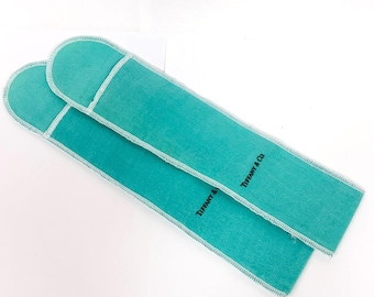 Anti-Tarnish Flatware Bags/Pouch x 2 - Empty Tiffany & Co. - Silver Care