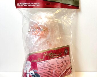6” Santa Claus Air Freshener Doll - Mistletoe Memories Crochet Pattern Included ©1998 Fibre Craft No. 9585 - Christmas Sewing Craft