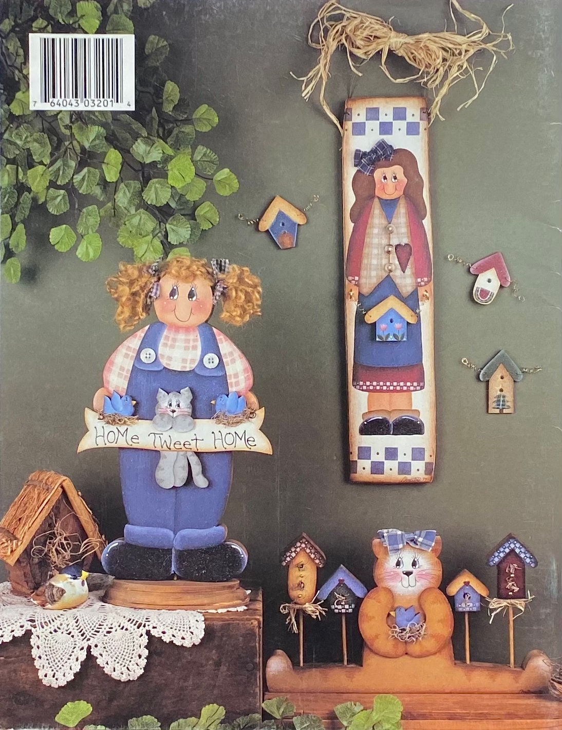 トールペイントプロジェクトブック：スウィートツイートガーデン