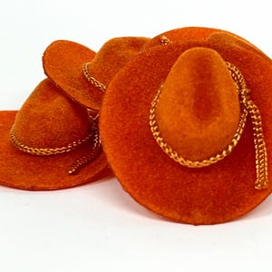 Burnt Orange Cowboy Hat - Etsy display picture 1