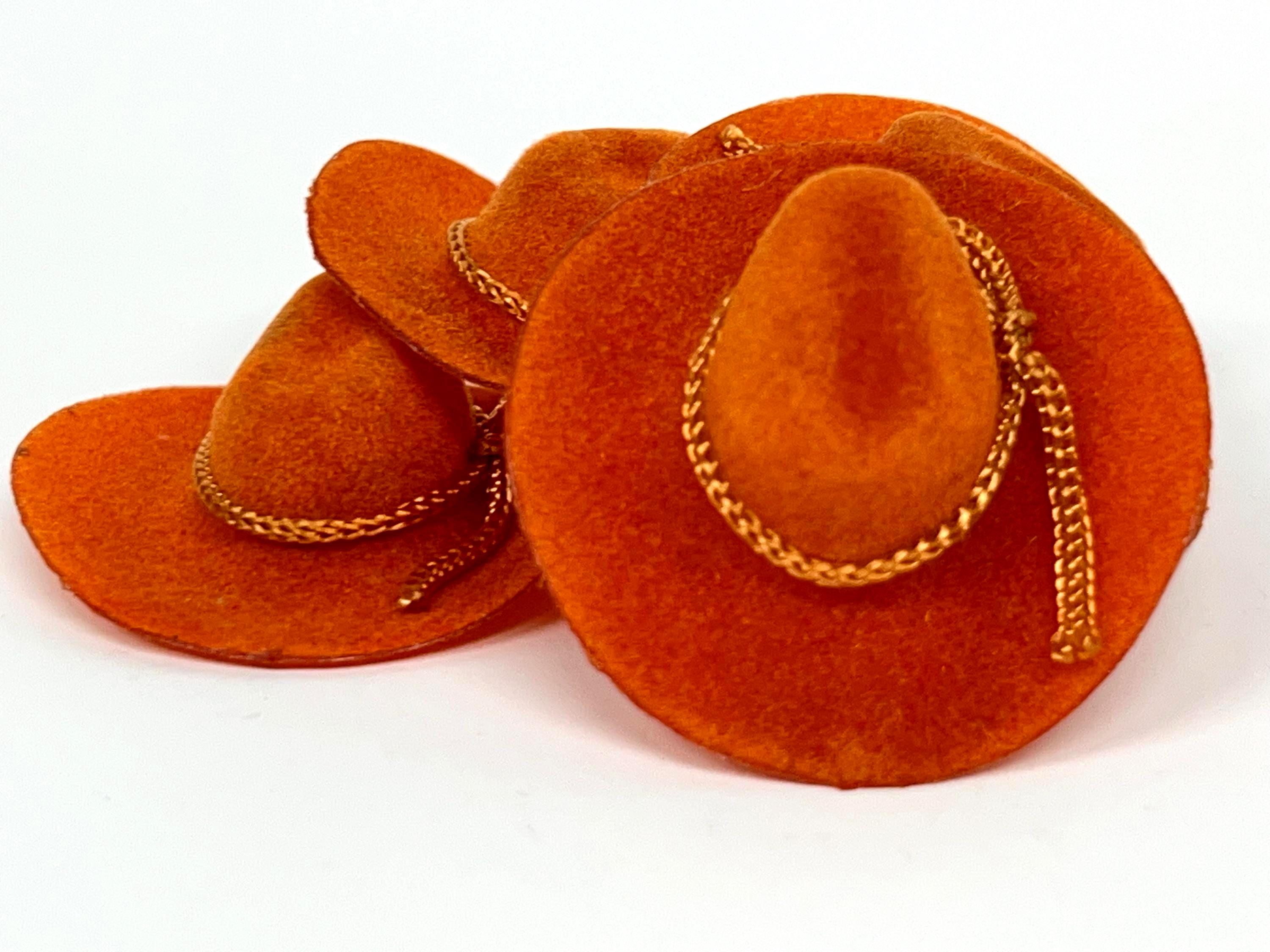 Burnt Orange Red Suede Women\'s Cowboy Hat Redbird Exclusive  main image 3