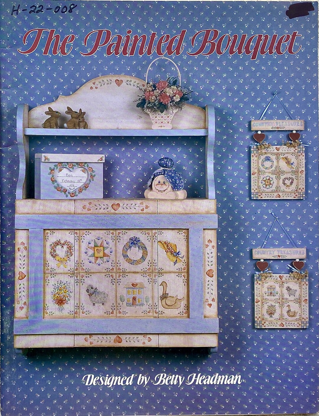 The Painted Bouquet by Betty Headman ©august 1989 Decorative Tole