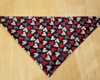 Chalk Hearts Bandana