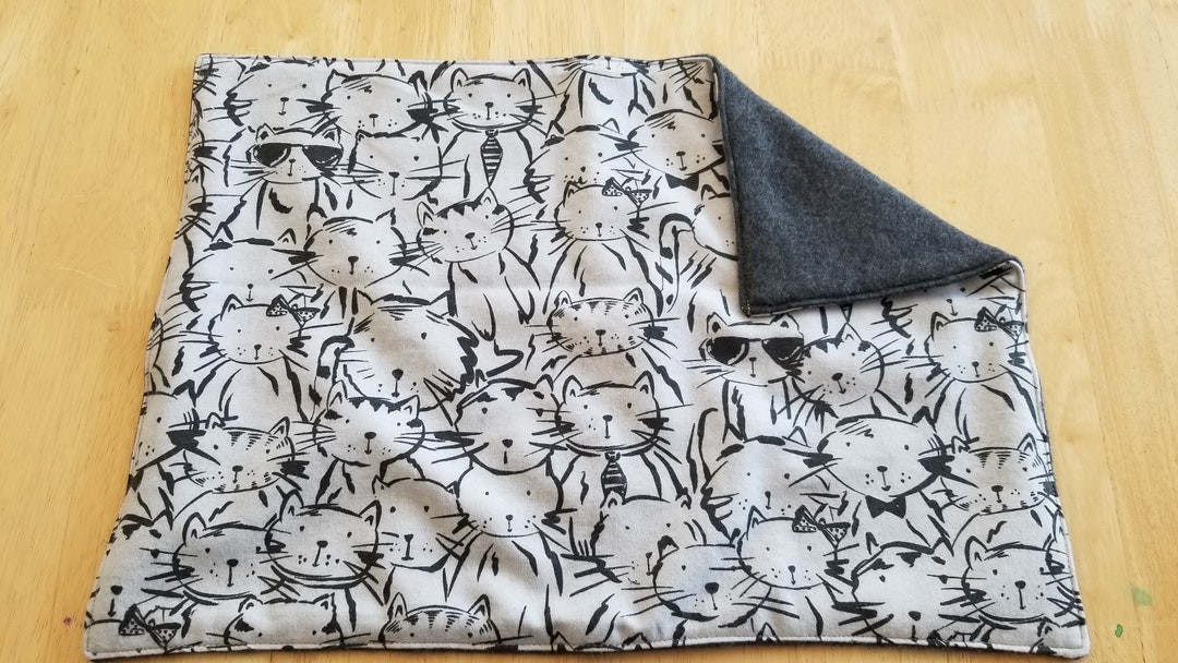 Sketch Cat Catnip Blanket Etsy
