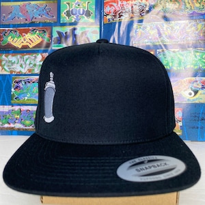 Graffiti Hat , embroidered spray can