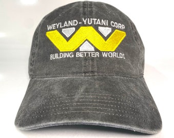 Weyland Yutani Corp Construire des mondes meilleurs Chapeau brodé discret, chapeau pour papa.