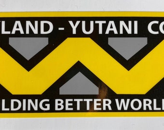 Weyland Yutani Corp laptop glossy sticker