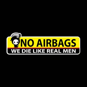 Genérico Vinilo de Corte Pegatina Jesus is my airbag 10x10cm Sticker Decal autocollant (Verde Oscuro