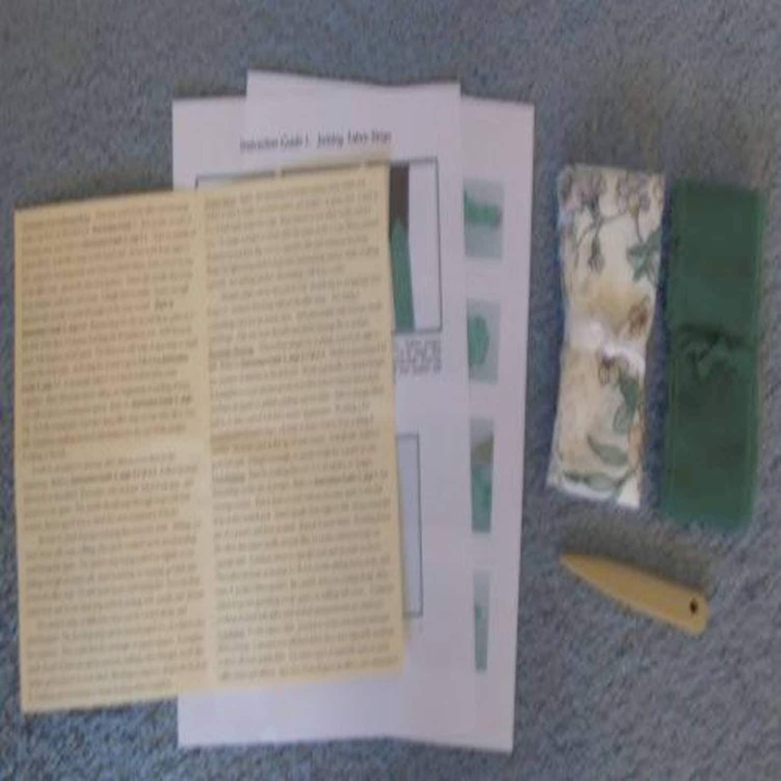 Amish Knot Toothbrush Rag Rug Starter Kit Instructions Etsy