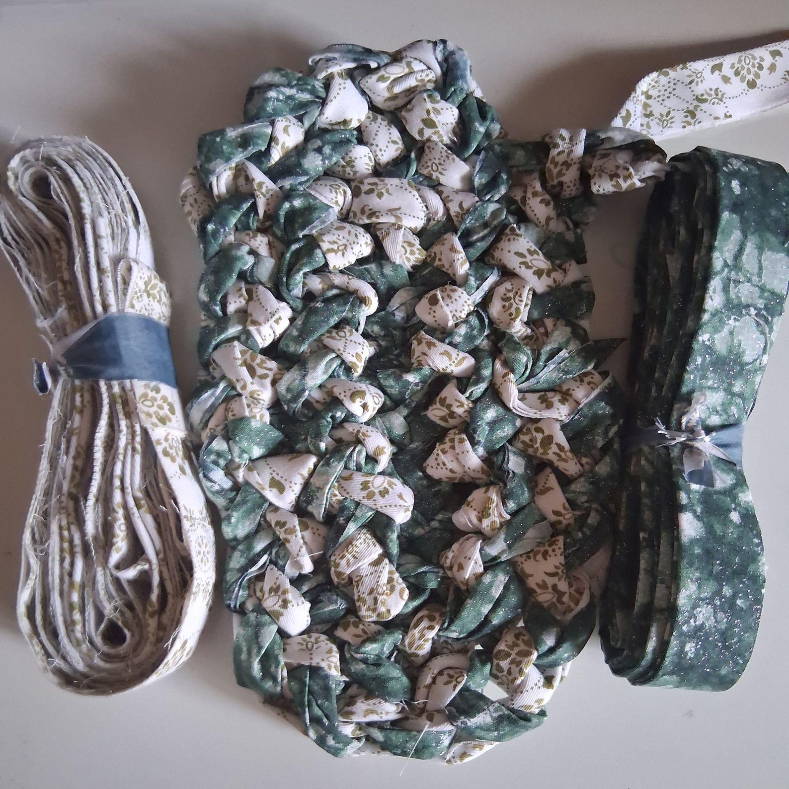 Braided Rag Rugs Kit Crochet Braid Rag Rug Start Kit - Etsy
