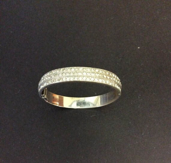 Vintage ALLCO Art Deco Bangle Bracelet