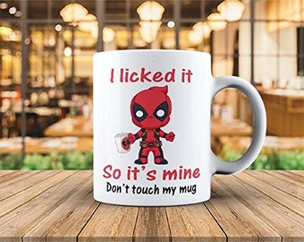 deadpool dear husband mug