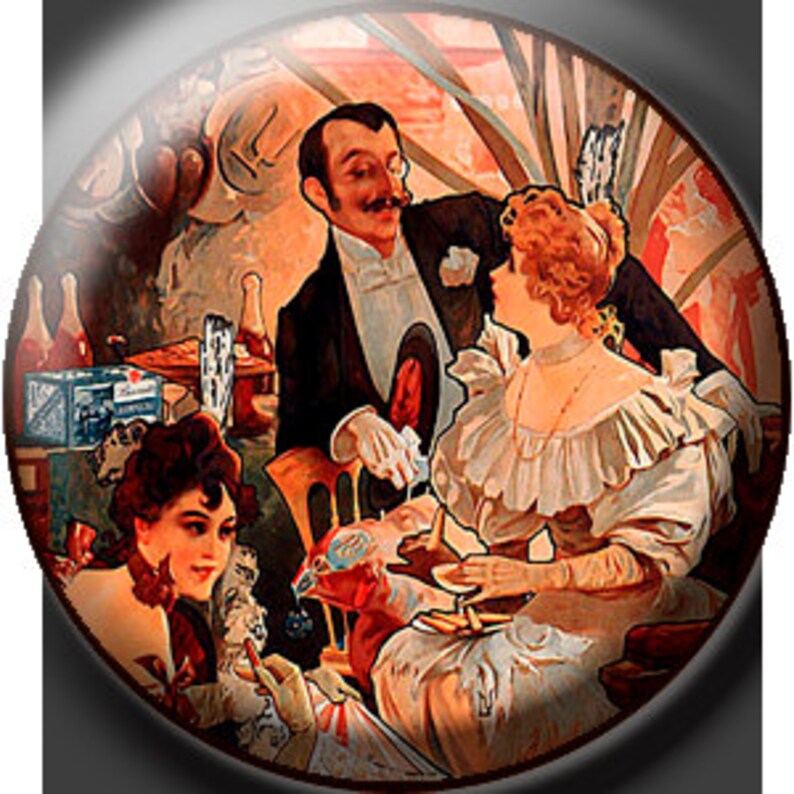 Download Art Nouveau Deco Alphonse Mucha Digital Collage Sheet ...