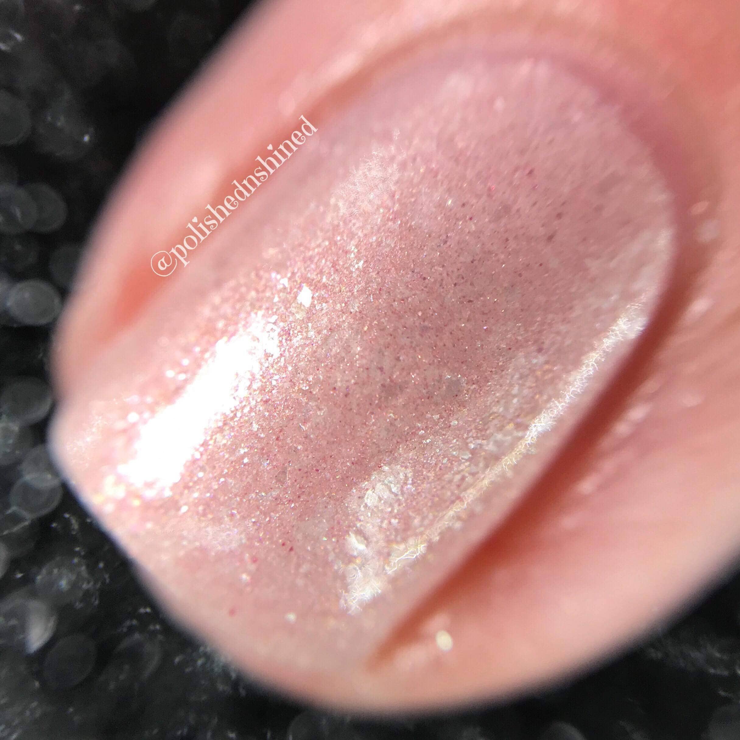Pink Shimmer Nail Polish 50