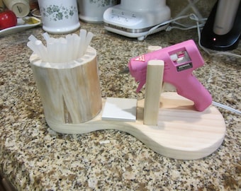 Glue Gun Holder No Mess Great for Any Crafter Unique One of a Kind