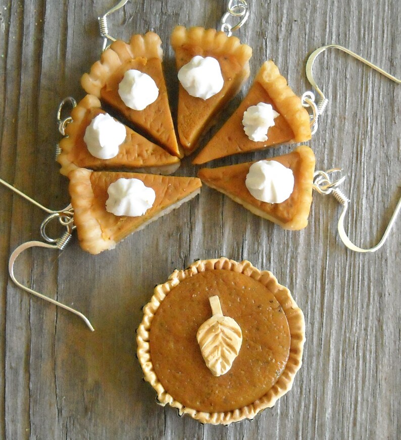 Pumpkin Pie Earrings