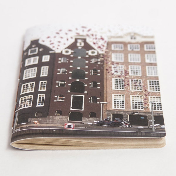 Embroidered City Notebook. Amsterdam, The Netherlands