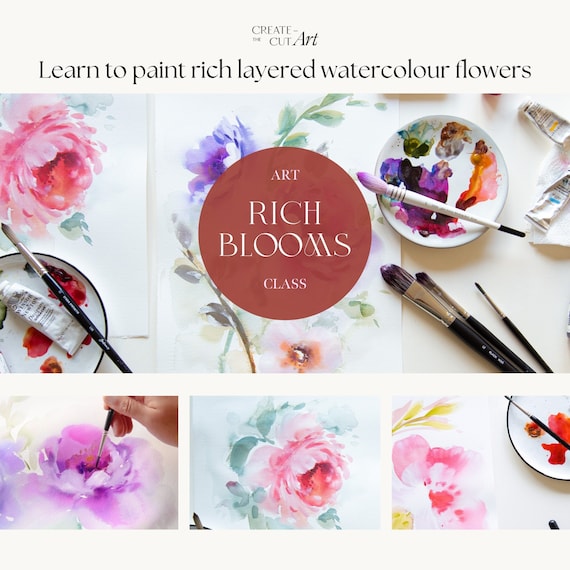 DIY Watercolor Flowers: The Beginner's Guide to Flower Painting for Journal Pages, Handmade Stationery and More [Book]