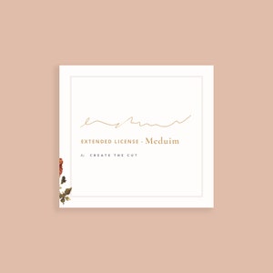 Extended License | Medium Set | Create the Cut