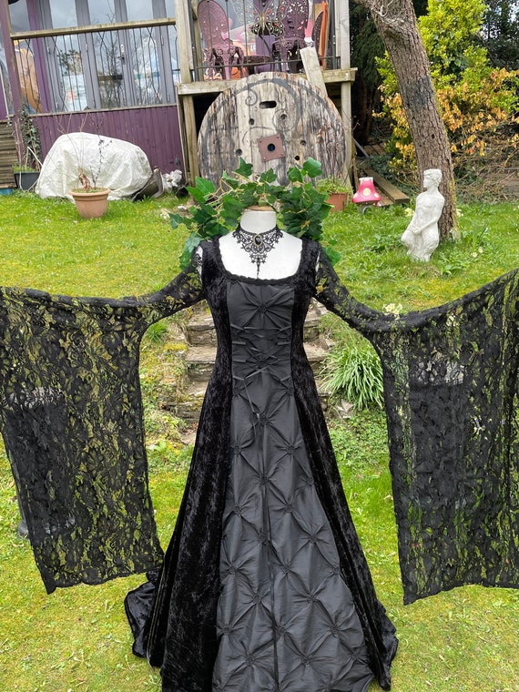 Primrose Boho wedding dress — Celtic Fusion ~ Folklore Clothing