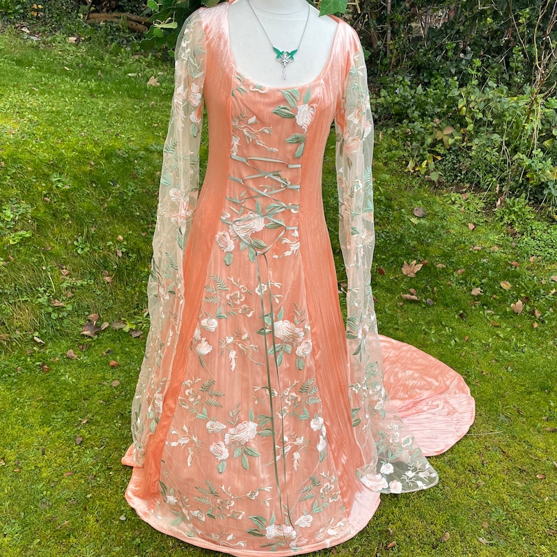 Celtic Wedding Dress Etsy