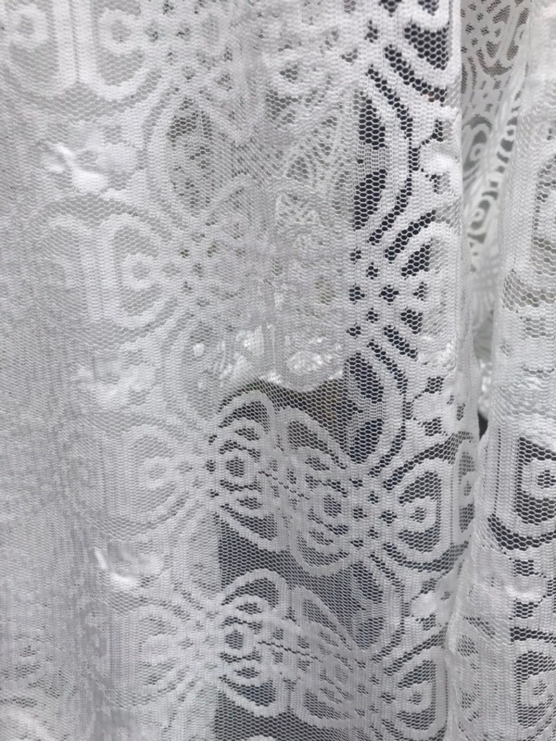 Stunning Celtic knotwork lace pale ivory Renaissance boho medieval fairycorr wedding Pagancore handfasting cloak image 8