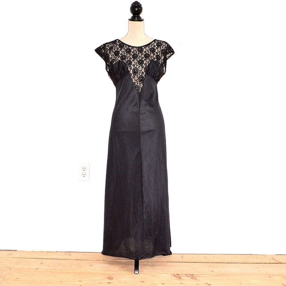 70s Does 40s Negligee - Vintage Sex Kitten Lingeri