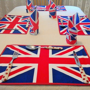 Union Jack Jack Tischsets - 4er Set - ein tolles Geschenk für die USA