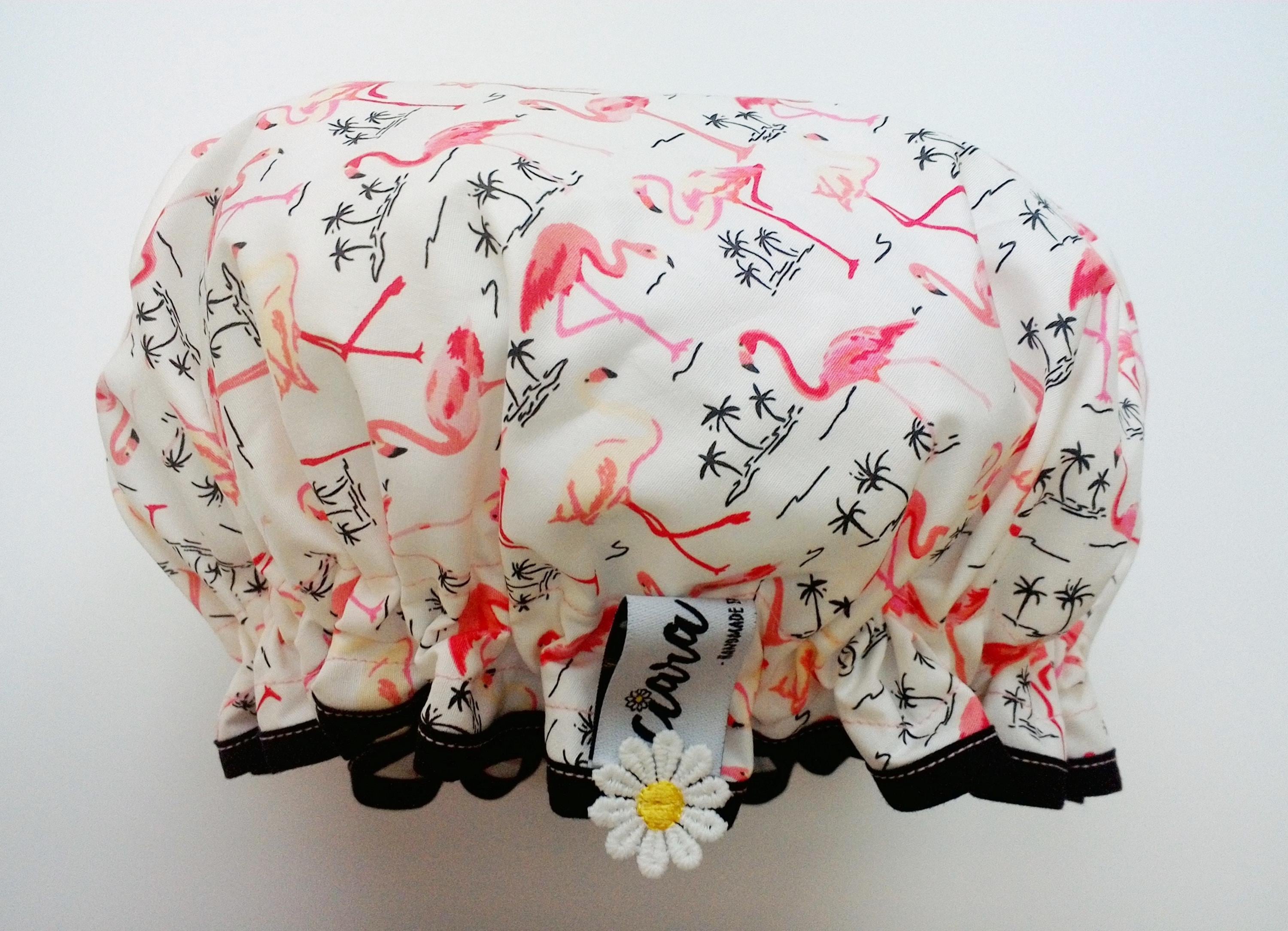 Pretty Flamingo Design Luxury Shower/bath Hat/cap - Etsy