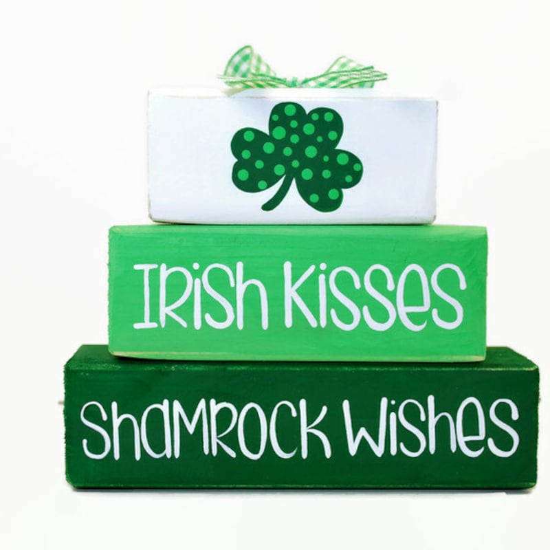 St Patricks Day Desk Sign - Etsy