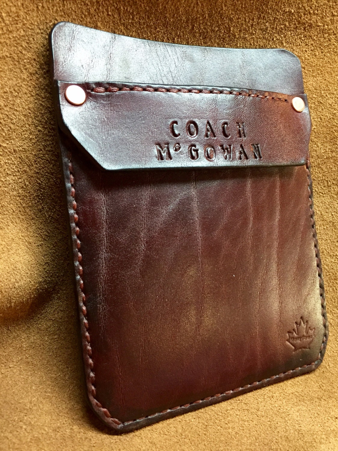 Customize Your Leather Pocket Protector for Pants Lab Coats Etsy