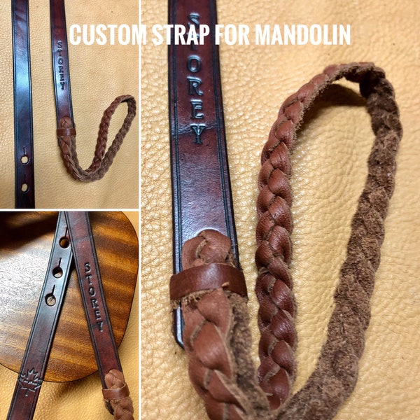 Custom Mandolin Strap