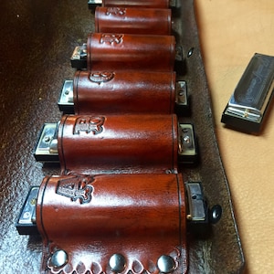 Harmonica Case 7 Slot