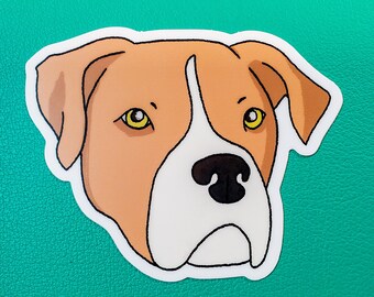 Koda Pitbull Dog Sticker