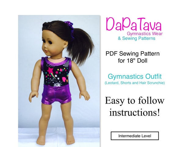 american girl doll gymnastics outfit