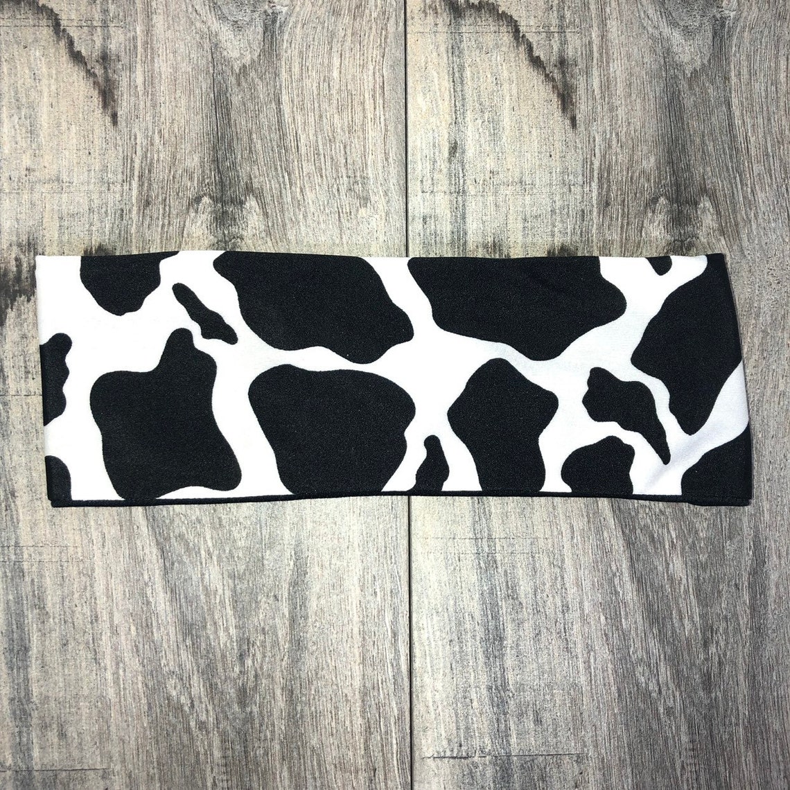 Cow Headbands Gift for Cow Lover Running Headband Spandex - Etsy