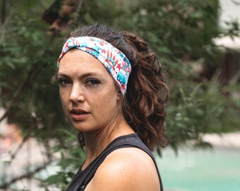 Moisture Wicking Workout Headband | Non Slip Fitness Hair Band for Women