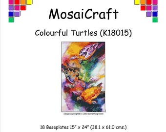 MosaiCraft Pixel Craft Mosaic Art Kit /'Colourful Elephant/' Pixelhobby