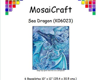 Mosaicraft pixel Craft MOSAICO KIT /"Rainbow Dragon/" pixelhobby