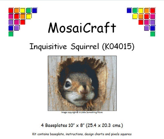 MosaiCraft Pixel Craft Mosaic Kit /'Elephants/' Pixelhobby