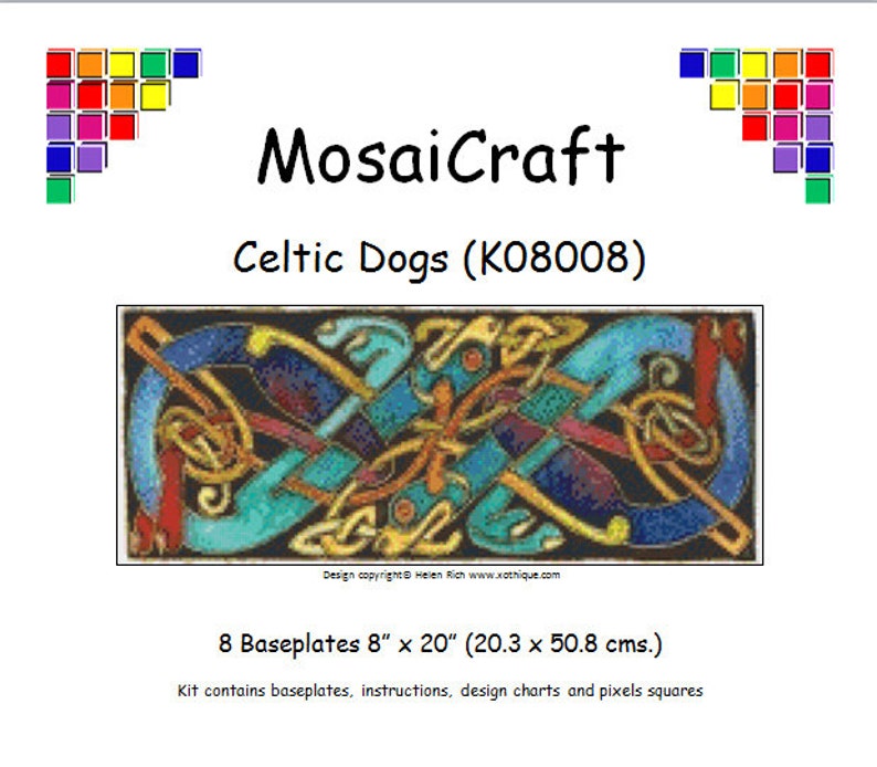 MosaiCraft Pixel Craft Mosaic Art Kit /'Westie/' Pixelhobby
