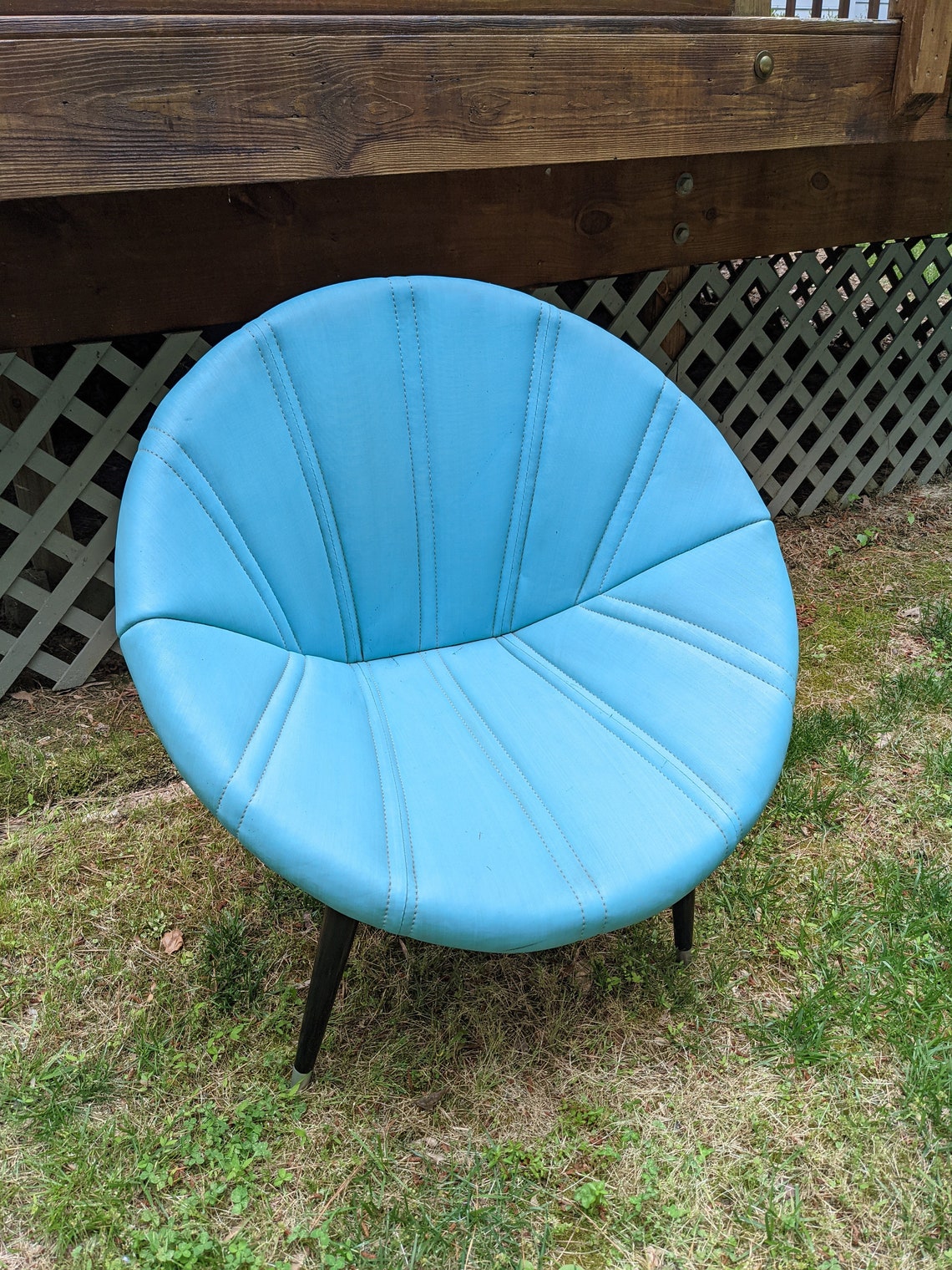 Vintage Mid Century MCM /Mid Century Modern Zori Saucer Chair Etsy