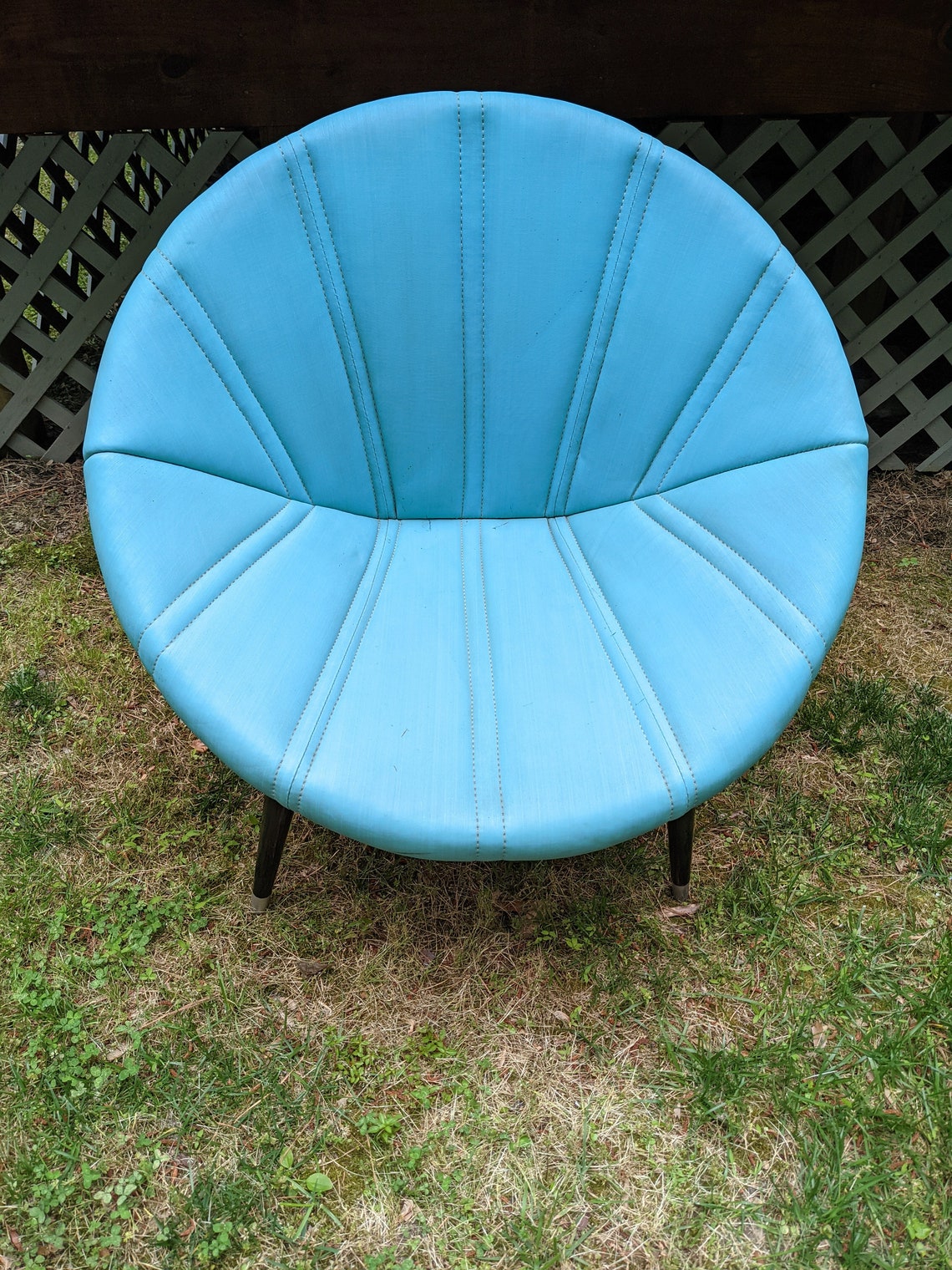 Vintage Mid Century MCM /Mid Century Modern Zori Saucer Chair Etsy