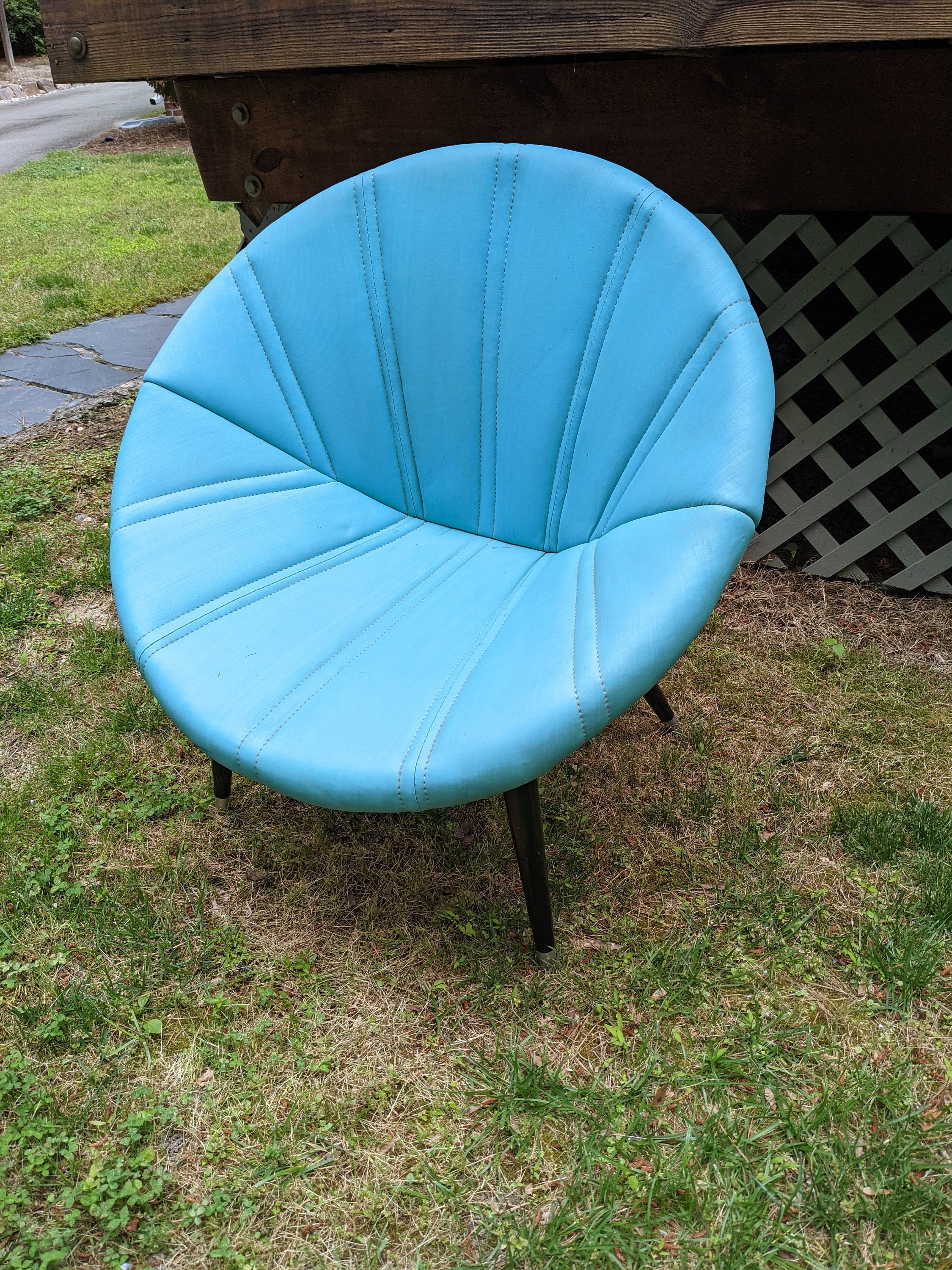 Vintage Mid Century MCM /Mid Century Modern Zori Saucer Chair Etsy