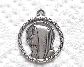 LOURDES - Antique French Medal