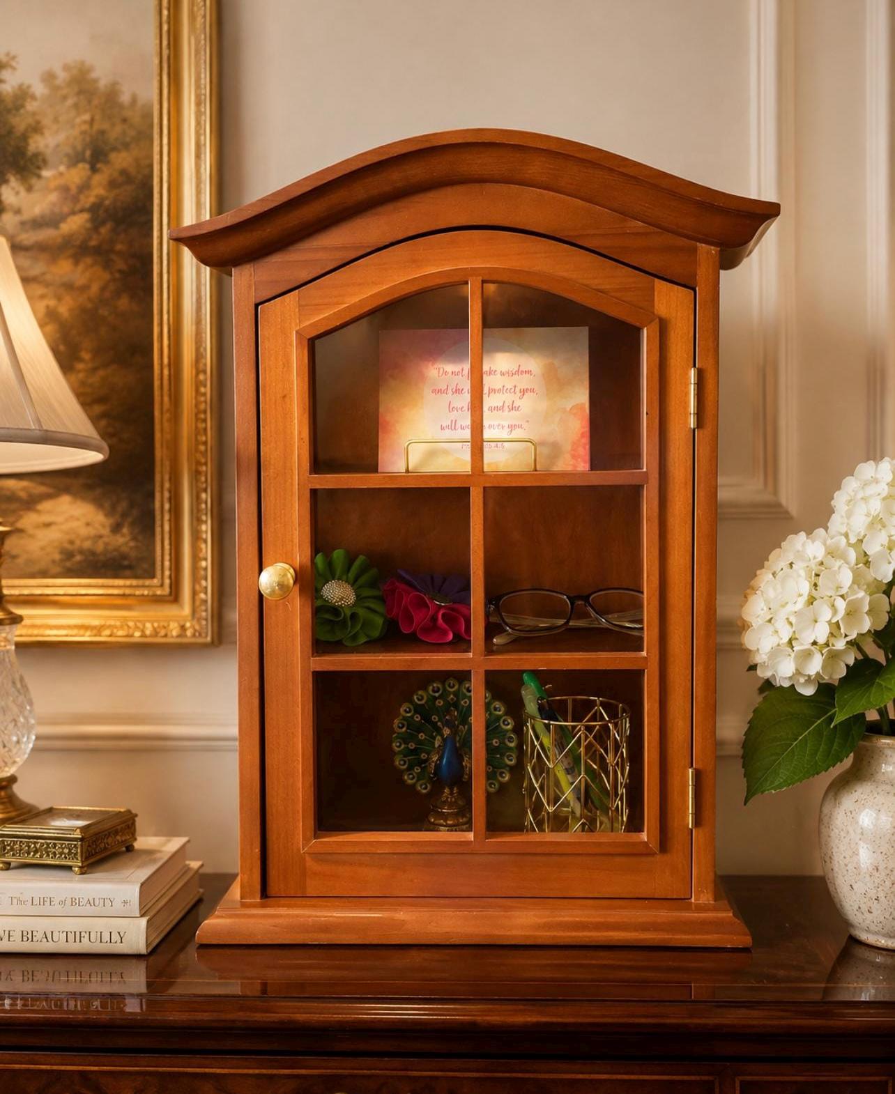 Vintage Curio Cabinets - Etsy