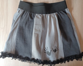 Falda reciclada "Rock"