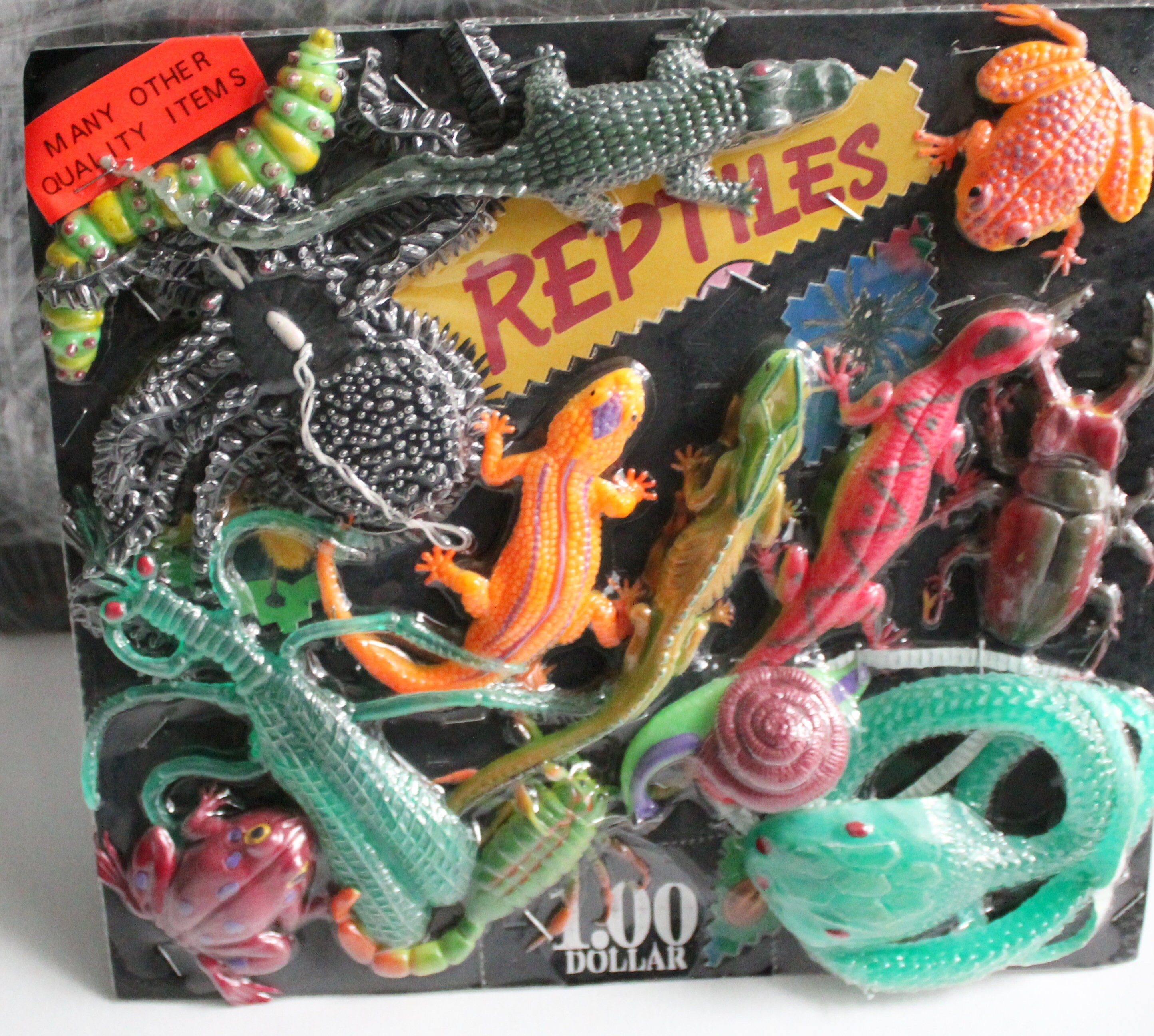 reptile toy set