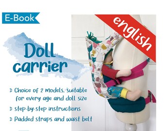 Doll and Soft Toy Carrier - ebook and pattern